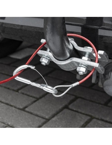 Cabo de segurança do reboque com gancho de 1m