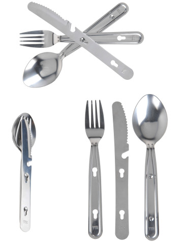 Set de 3 Cubiertos para camping