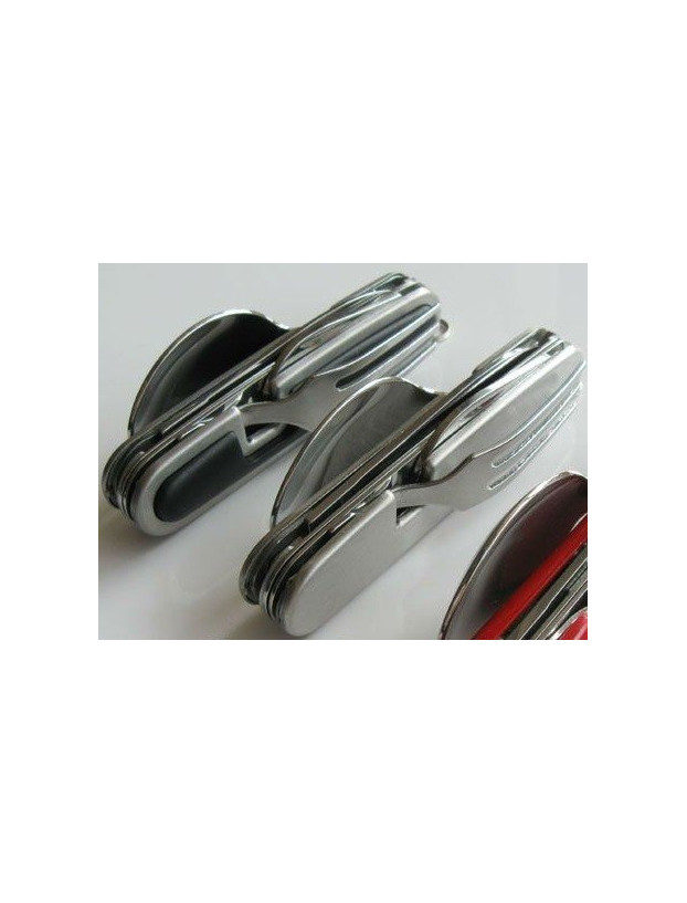 Kit multifuncional de talheres de aço inoxidável