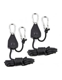 Talha com catraca e corda 2 peças. 68kg