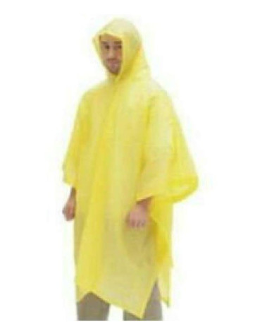 Wasserdichter Poncho oder Regenmantel