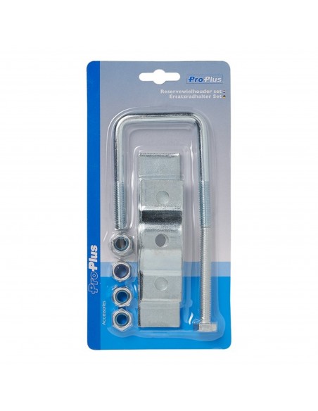 Support pour roue de secours de remorque ou caravane