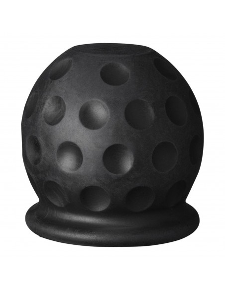 Protective cover for tow ball in black