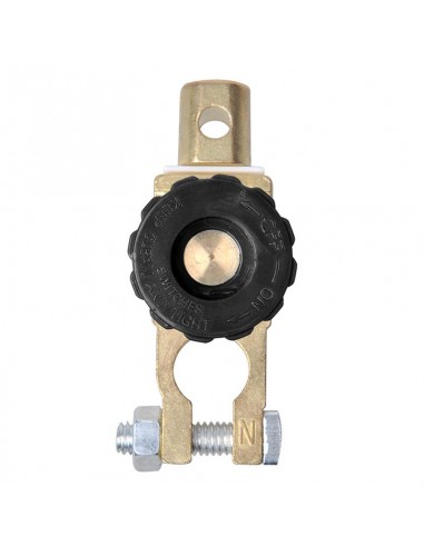 Terminal negativo da bateria com interruptor