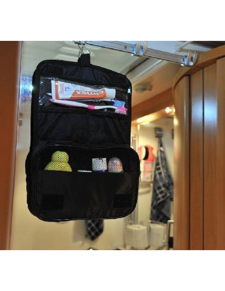 Foldable organizer bag with hook