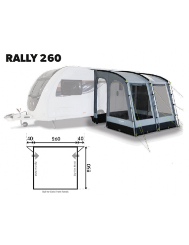 Avancé Rally Kampa Dometic 260