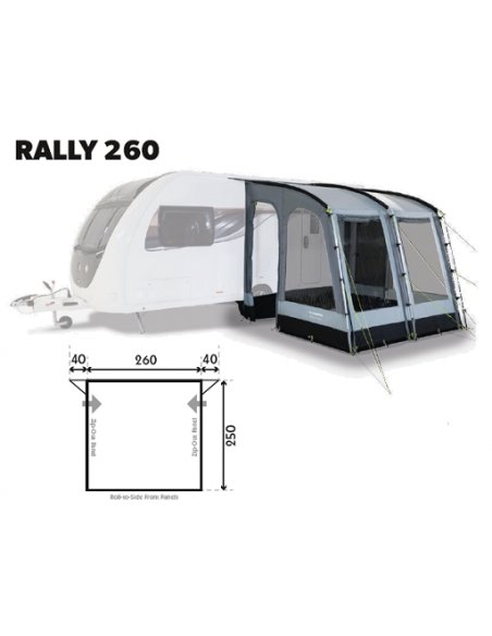 Avancé Rally Kampa Dometic 260 Avancé Rally Kampa Dometic 260