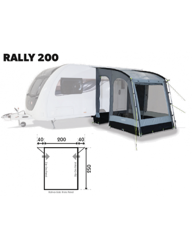 Advanced Rally Kampa Dometic 200