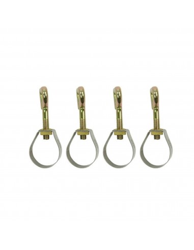 Pince pour mât avancé 21-23mm 4 unités