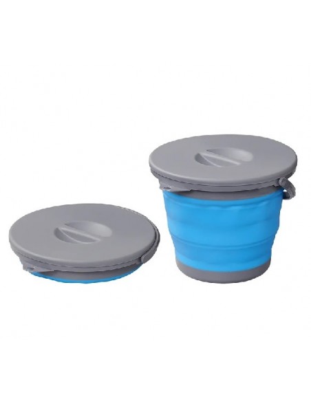 5 L collapsible bucket with lid.