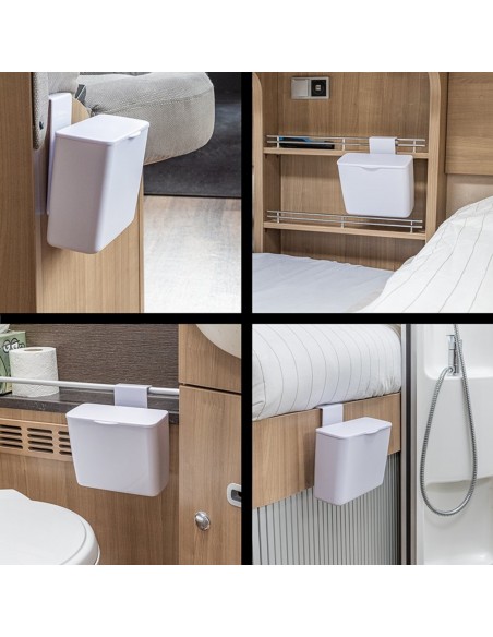 Poubelle XS avec couvercle pour caravane/camping-car