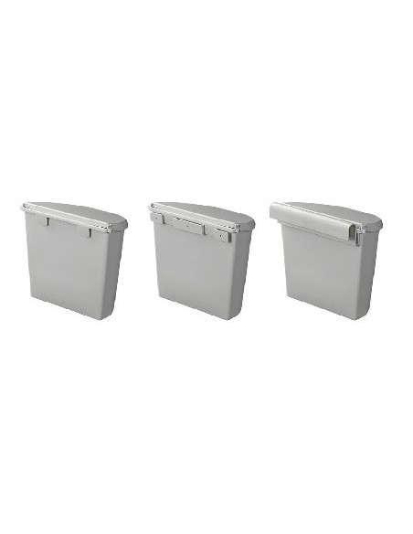 Trash bin L with lid for caravan / motorhome