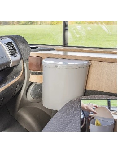 Mülleimer L mit Deckel für Wohnwagen / Wohnmobil