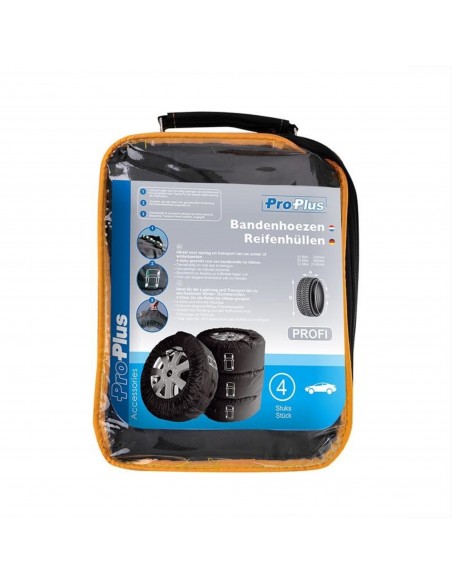 Fundas cubre ruedas profesionales XL. x4