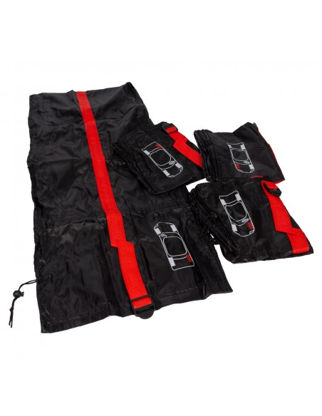 Tire covers 4 pieces in bag.