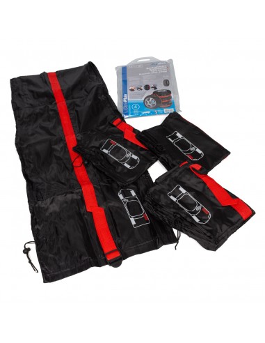 Tire covers 4 pieces in bag.