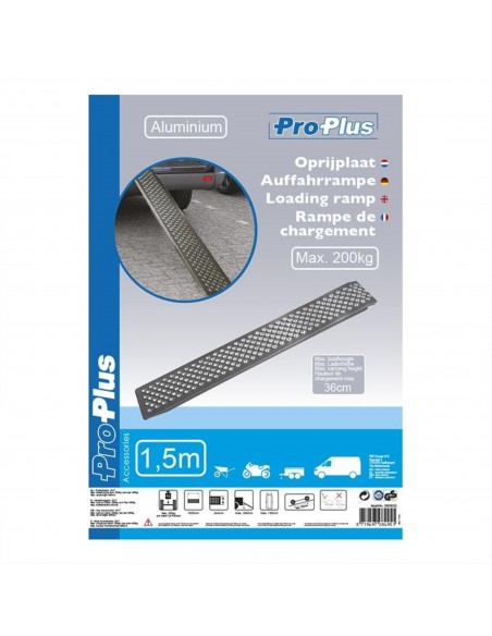Rampe de chargement et de déchargement 150x21 cm. 200kg