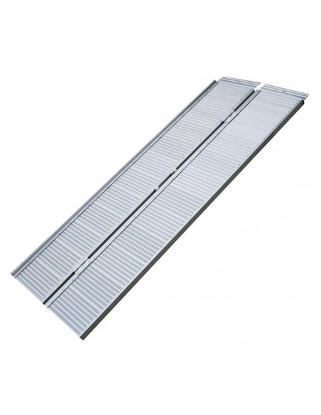 Rampa di carico e scarico per sedia a rotelle 122x73 cm. 270 kg
