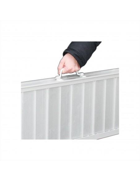 Rampe de chargement et de déchargement pliable pour fauteuil roulant 122x73 cm. 270kg