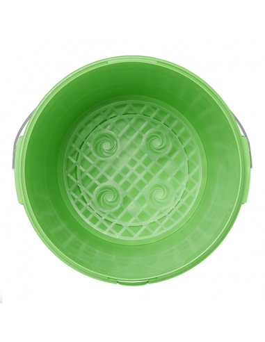 Cubo 21l. para lavado con separador de suciedad y tapa