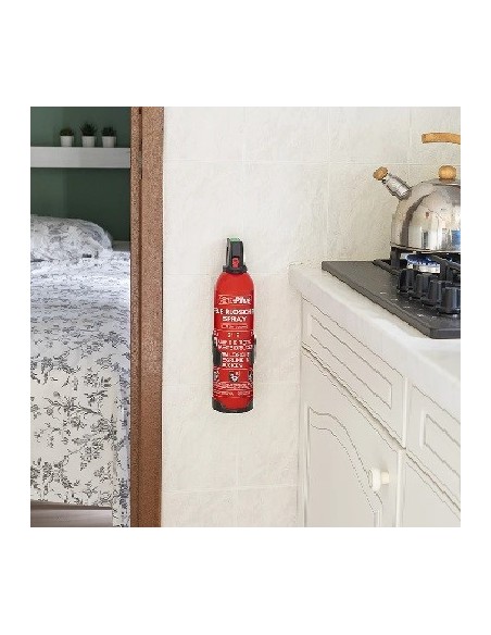 Soporte de pared para extintor 750 ml. Soporte de pared para extintor 750 ml.