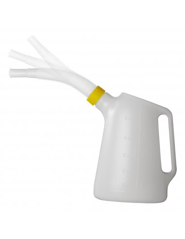 garrafa para óleo com bico flexível 5L