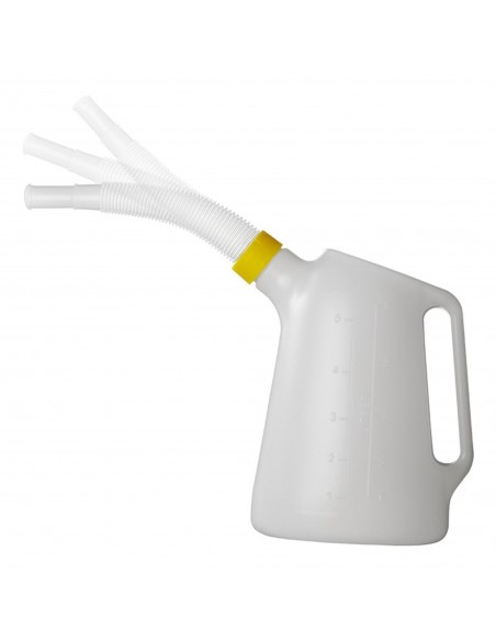 garrafa para óleo com bico flexível 5L