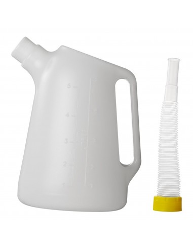 garrafa para óleo com bico flexível 5L