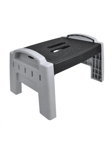 Klapptritt/Sprosse aus rutschfestem Kunststoff