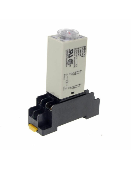 Minutero 12v. con relé independiente. Automatización, temporizador, programador