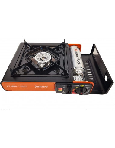 Hornillo cocina Portátil Brixo para cartucho de gas Cuba