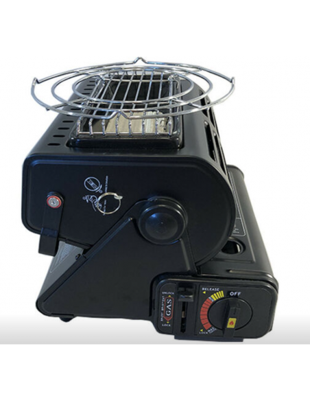 Fogão aquecedor a gás portátil Niklas para camping