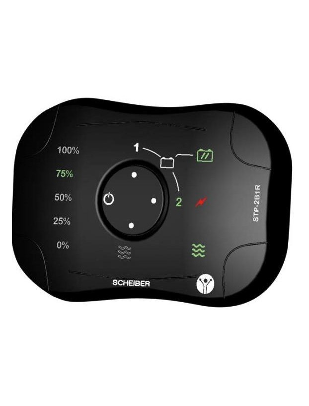 Centralite scheiber 2 batterie + deposito acqua