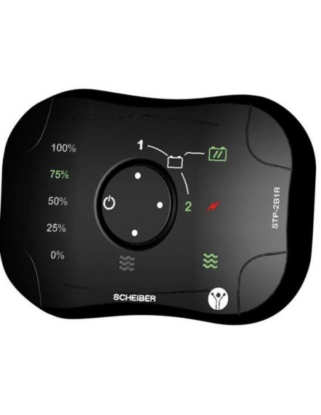 Scheiber Schalttafel 2 Batterien + Wassertank