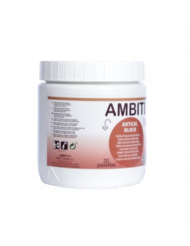 Tablettes anti-calcaire Ambiti pour réservoirs d'eau propre 20u.