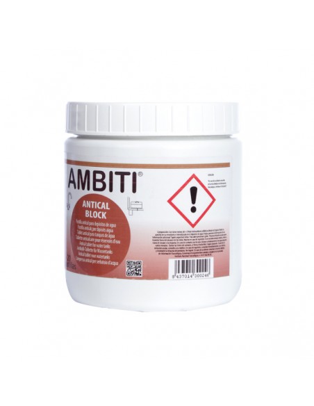 Ambiti anti-calc block tablets for clean water tanks 20u. Ambiti anti-calc block tablets for clean water tanks 20u.