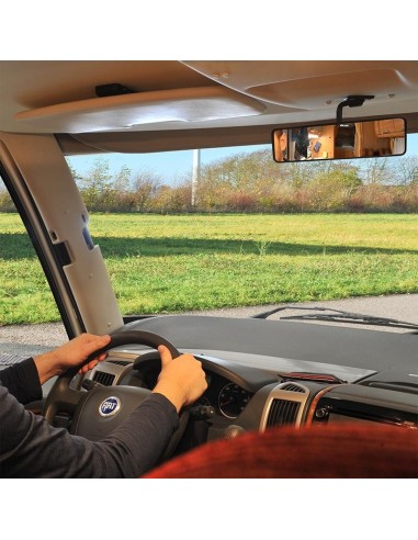 Panoramic rearview mirror