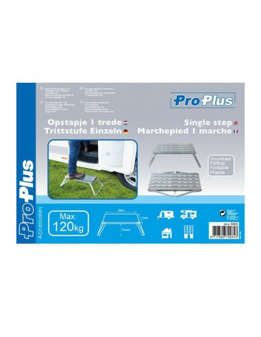 Proplus Klapptritt aus Metall