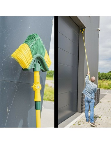 Eckbesen mit ausziehbarem Teleskopstiel bis 3,6 Meter