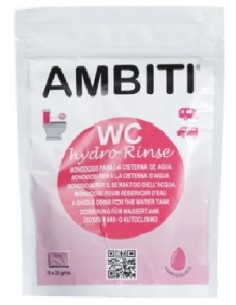Ambiti Wc Hydro Rinse 15 X 20 gr. para inodoros portátiles