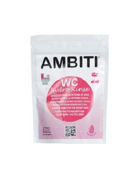 Ambiti Wc Hydro Rinse 15 X 20 gr. per servizi igienici portatili
