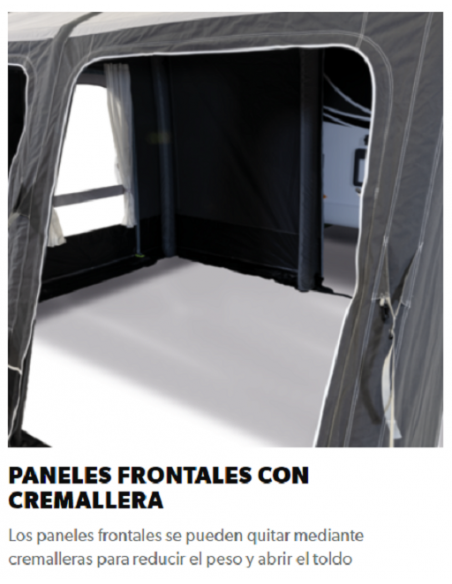 Avançado Kampa Dometic Rally Air Pro 260 D/A