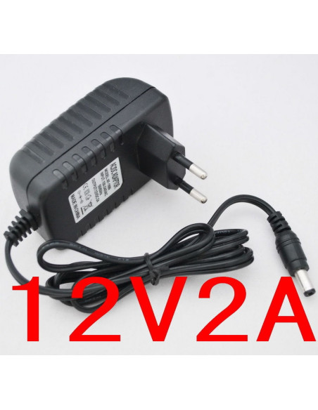 Alimentation 12v. 2A enfichable Alimentation 12v. 2A enfichable