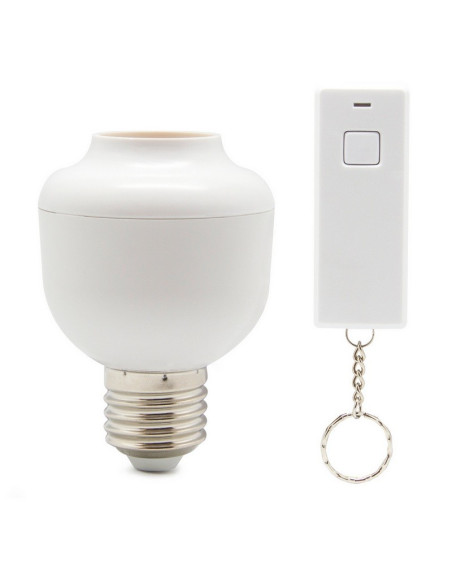 E27 socket with remote control E27 socket with remote control
