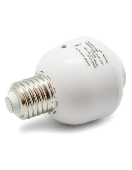 E27 socket with remote control E27 socket with remote control