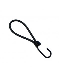Tensor de goma forrada con gancho de plástico 140 mm