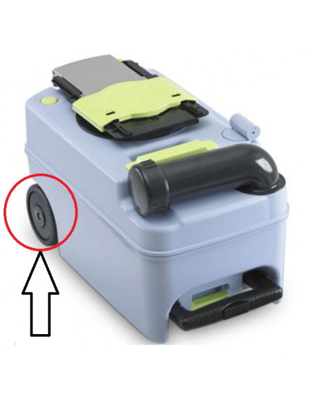 Dometic Reserverad für Panzer CT3000/4000