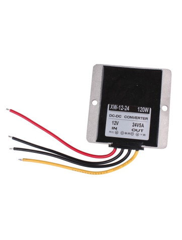 Convertitore inverter da 12v. a 24v con dissipatore in alluminio (5A uscita)