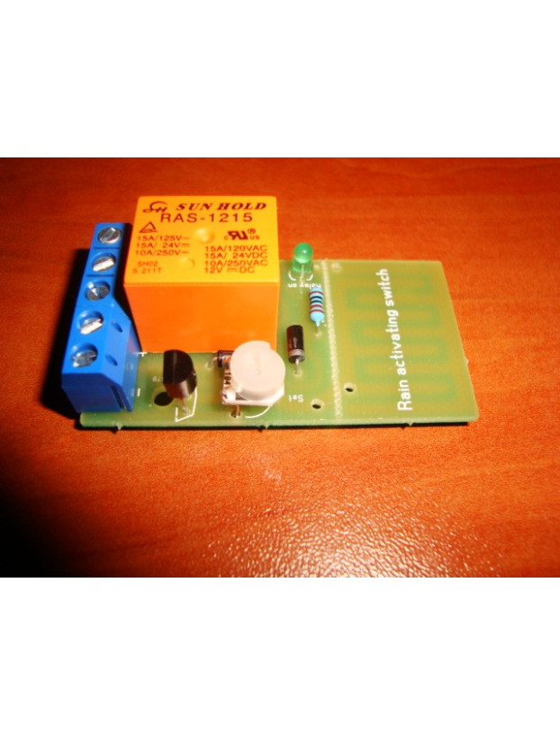 Detector de chuva 12v com relé independente