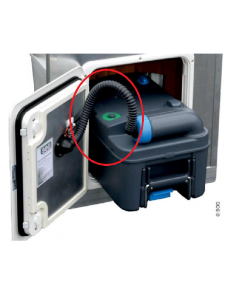 Manguera de escape de repuesto para ventilaciones SOG